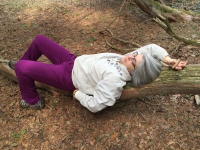 Carmela Enjoys a Respite Moment