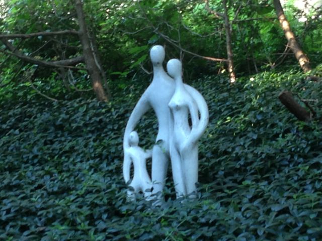 Family First ~ garden sculpture
