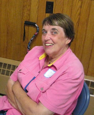 Margaret, at her 50th High School Reunion, Summer, 2007