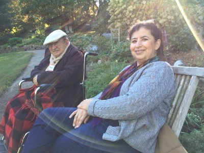 Darcy and her Dad, Pedro Enjoy Respite and Recreation on 10/11/15