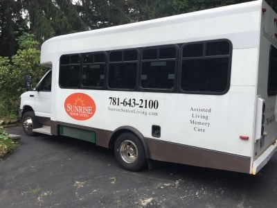 Sunrise Assisted Living, Memory Care, Van Transports Twelve