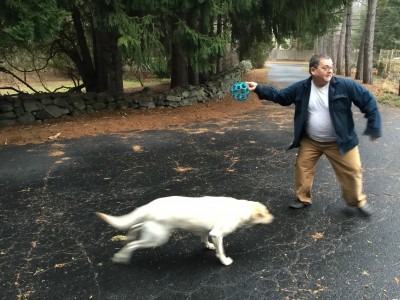 Karl and Miss Honey Play Ball