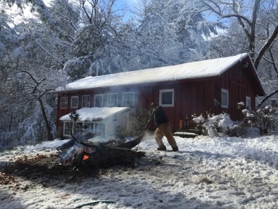 Karl Manages the Fire