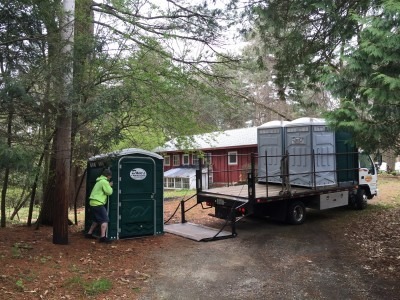 Port-a-Potty Delivery 5/4/2016