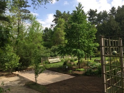 Patio-view, from the Northwest Corner