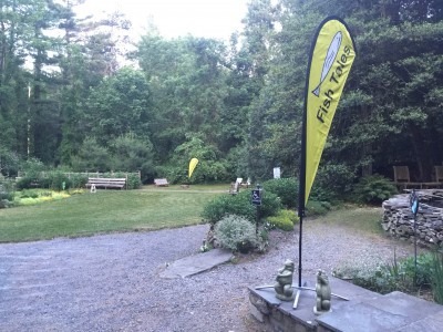 Tear-drop Flags: Fish Tales