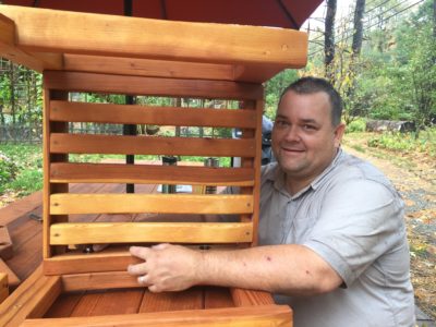 Karl Assembles Arm-Chairs