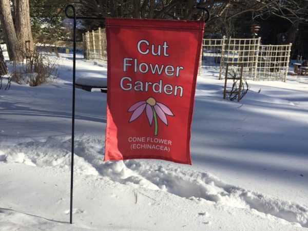 Cut Flower Garden Flag