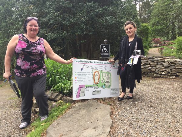 Deborah and Abby from ILCNSCA, with our Vision Map for 2022