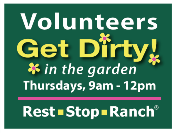 Get Dirty in the Garden Lawn Sign