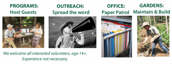 4 Volunteer Options at Rest.Stop.Ranch