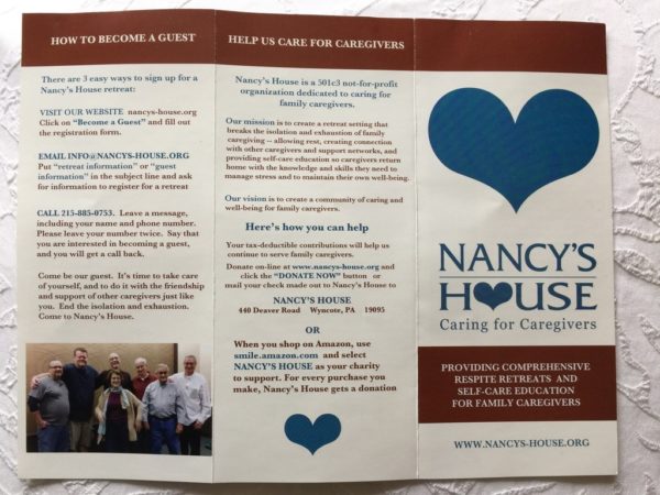 Nancy's House Brochure