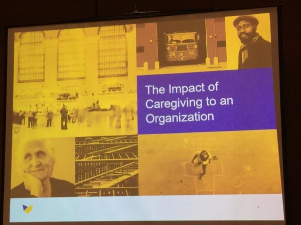 Impact of Caregiving to an Organization, Slide Title
