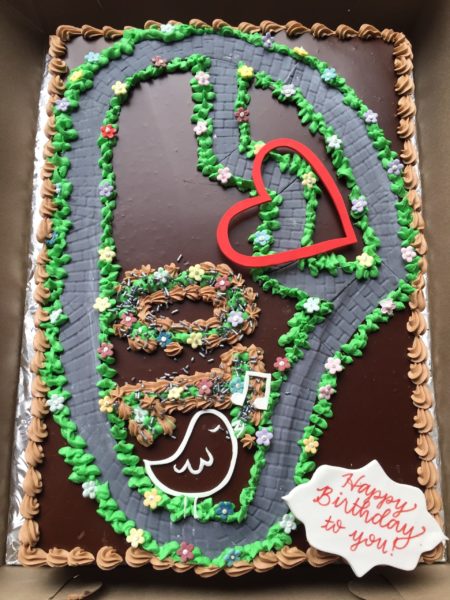 10-Years Happy Birthday Cake, Created by Topsfield Bakeshop