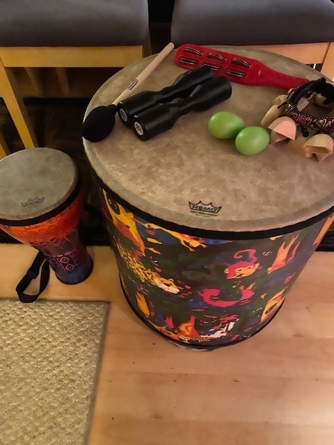 Mixed Percussion, Djembe, and Bass Drum