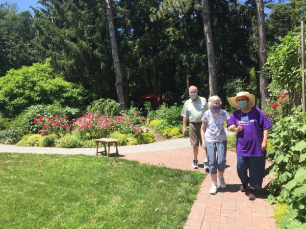Karen Guides Guests from Maine