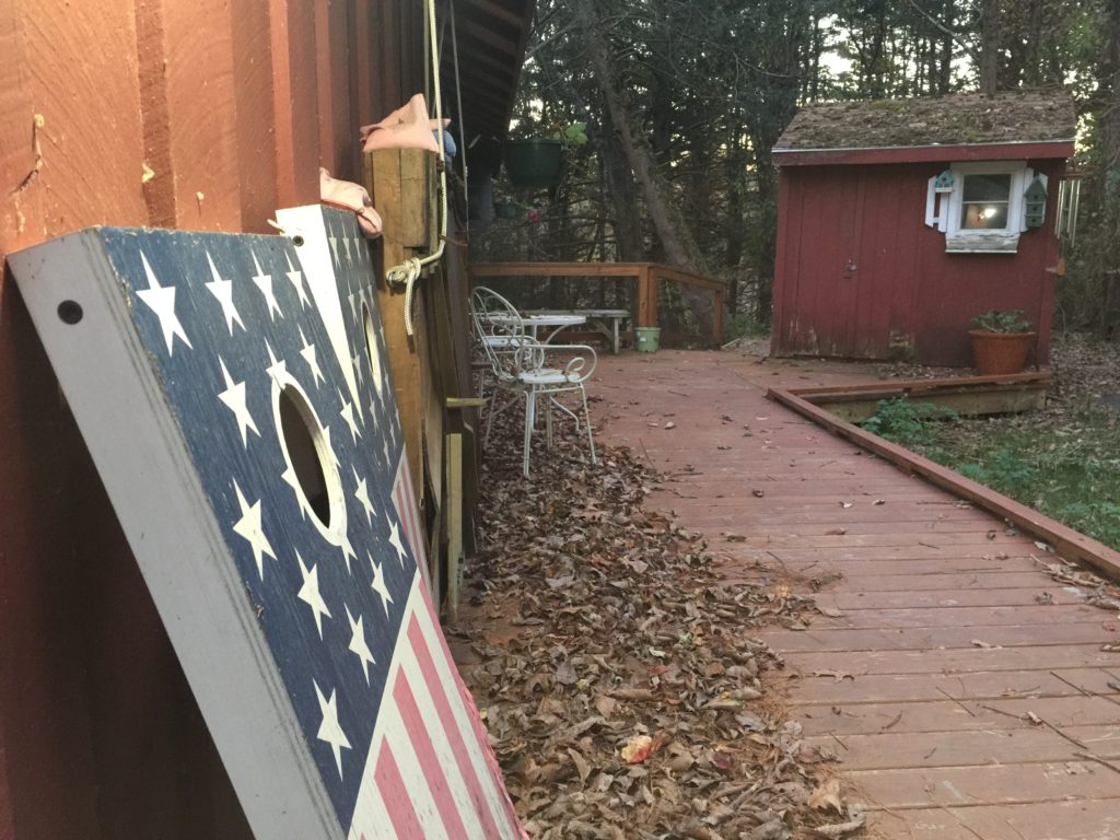 Veterans Day, Cornhole Game