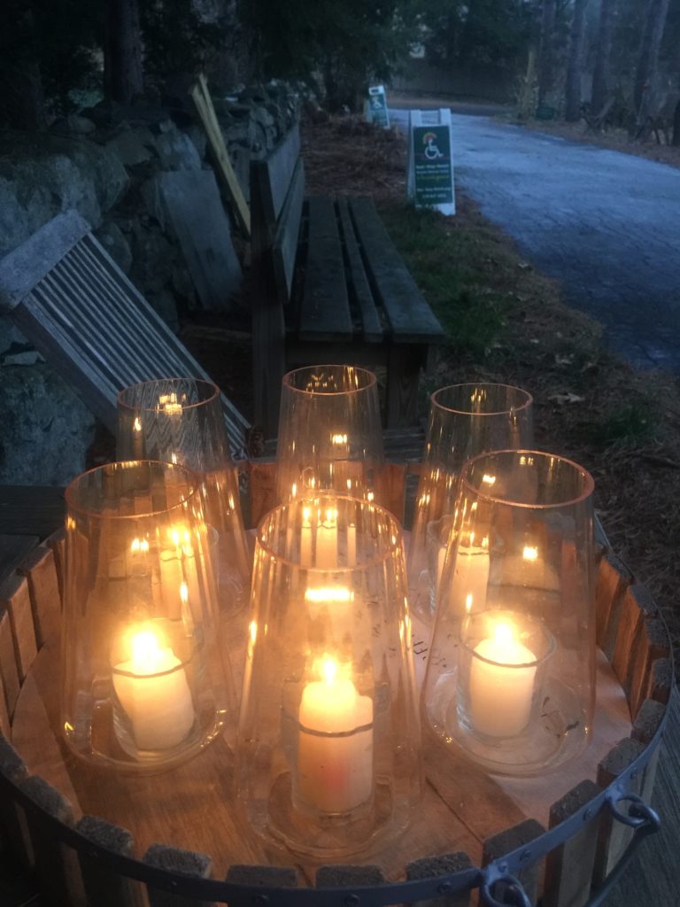 Candlelights, at the Welcome Area