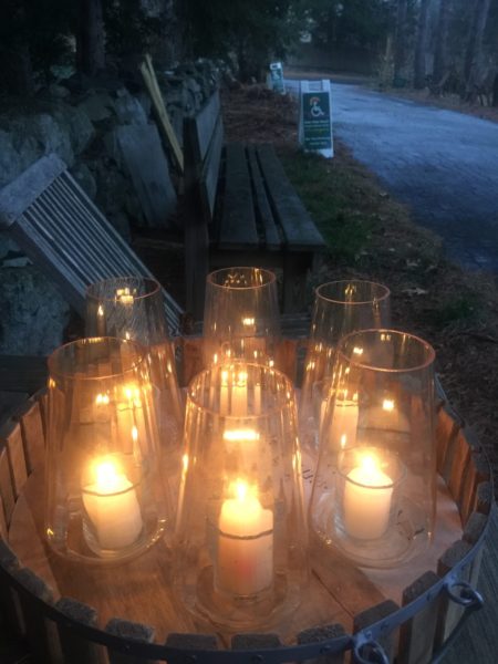Candlelights, at the Welcome Area