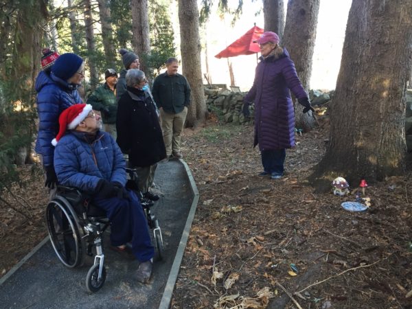 Karen describes her contribution to the Fairy Village