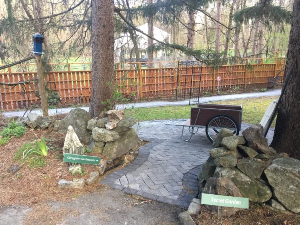 Accessible Secret Garden Entrance, 4/22/22