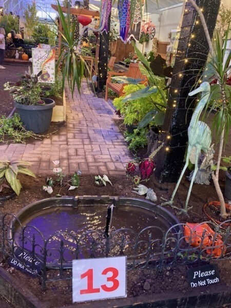 Rest-Stop-Ranch's Exhibit at Topsfield Fair Flower Barn