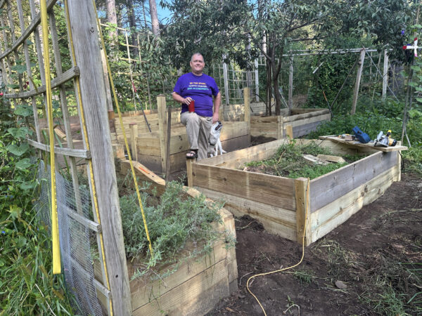 Karl's Fall Project: Raised Garden Beds in Kitchen Garden