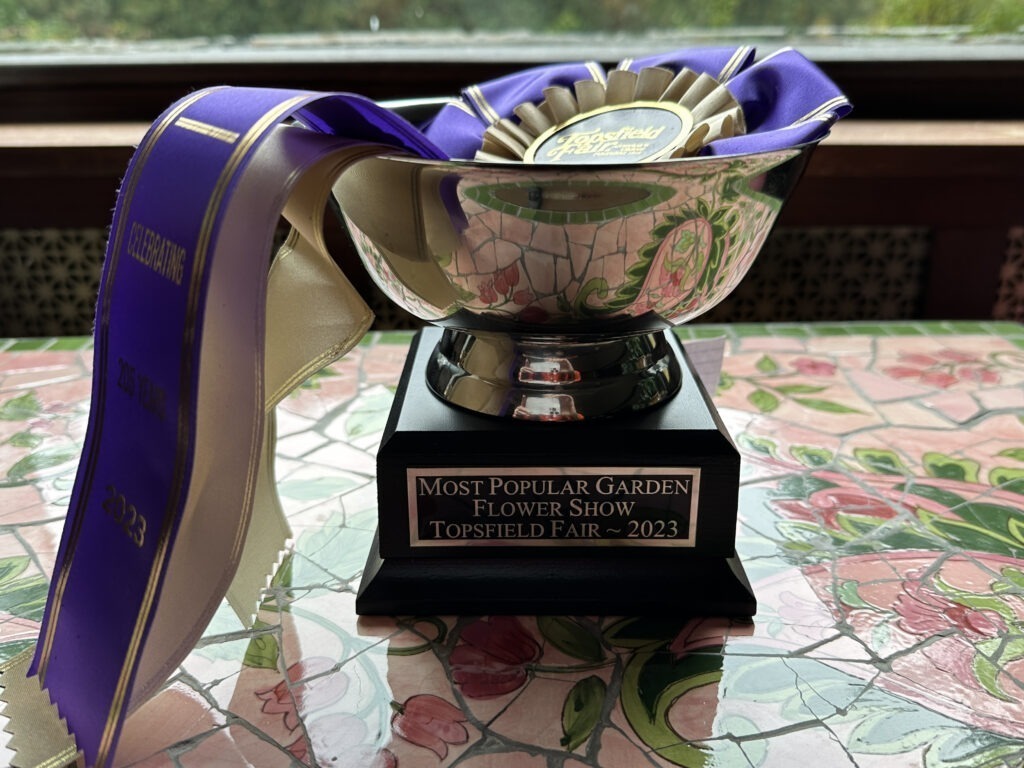 Most Popular Trophy, Flower Barn, Topsfield Fair 2023