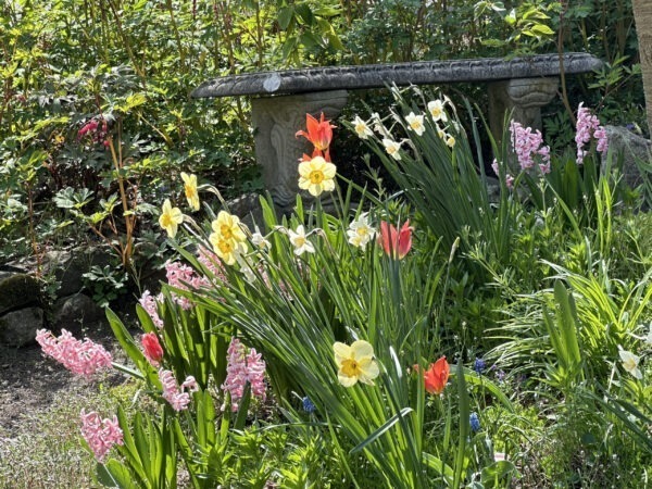 Circle Garden Sitting Area
