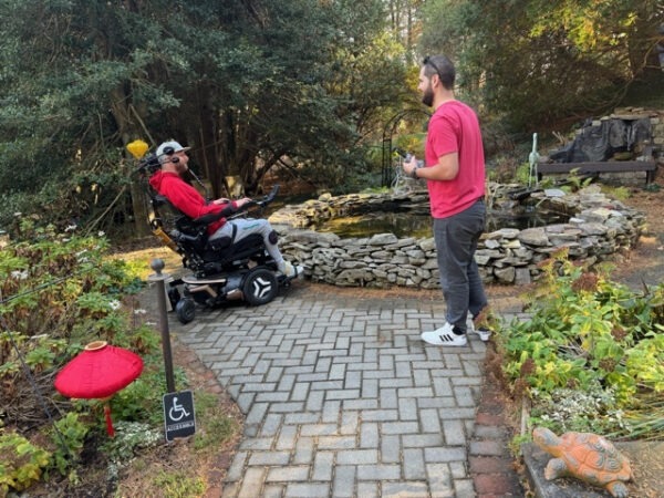 JD and Nick discuss the Koi Pond video content.