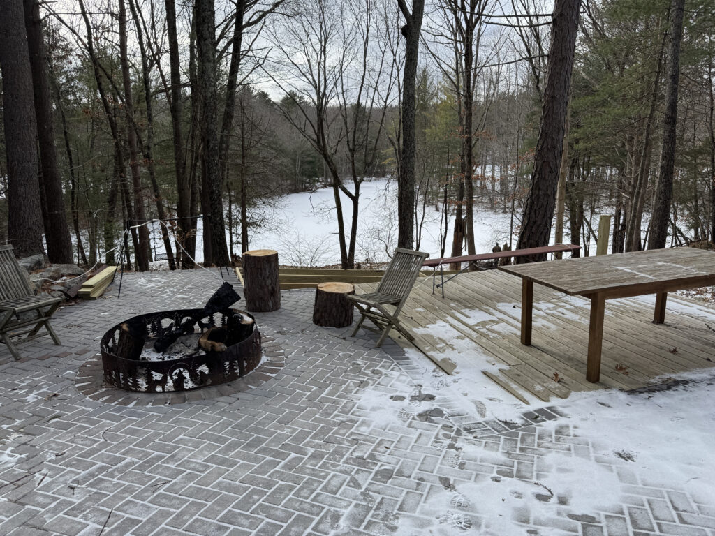 Bonfire #1 is wheelchair-accessible (ready for 1/17/26 burn)