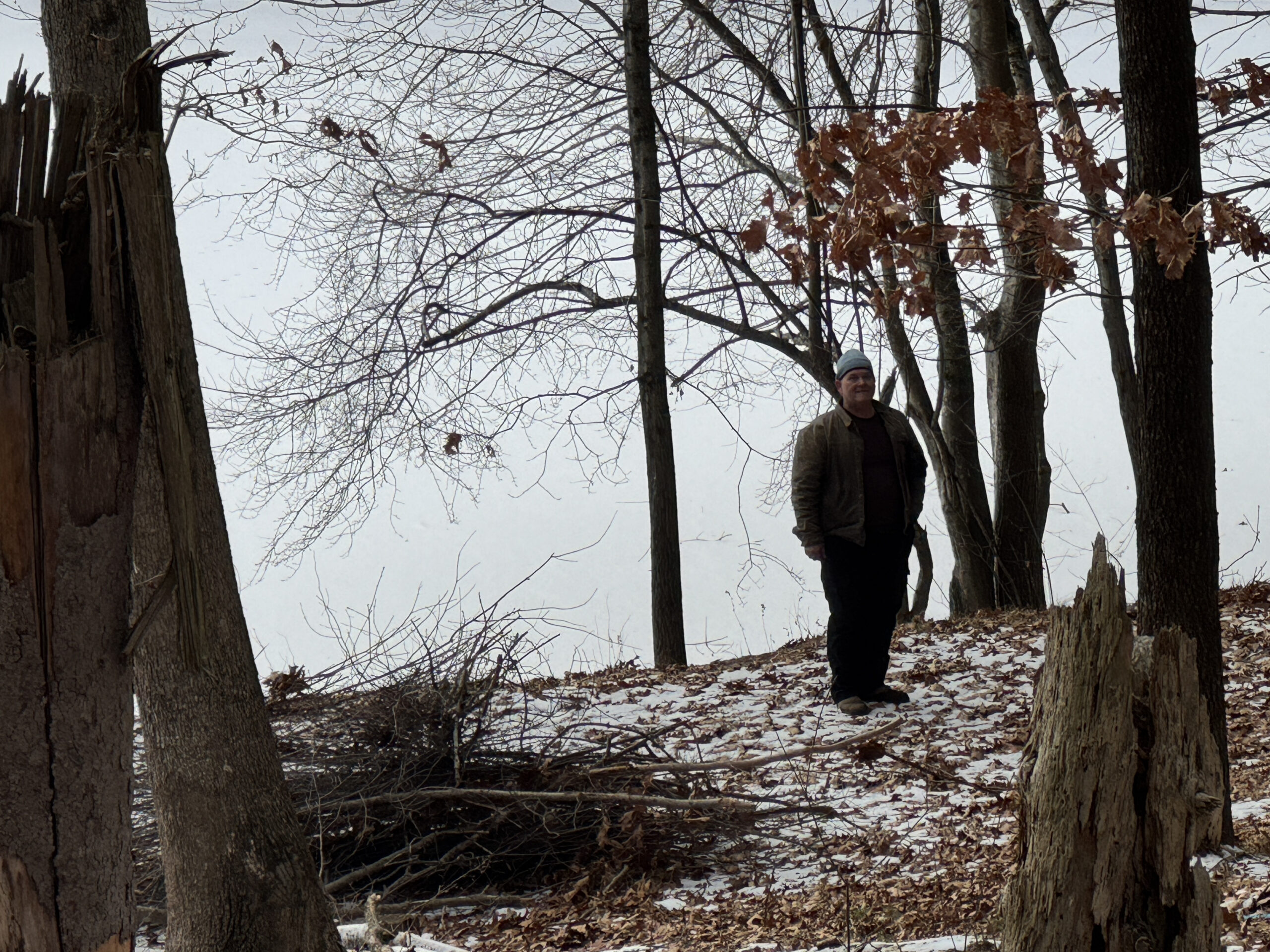 Bonfire #3 of 3 is closest to Pond's Edge (ready for 1/17/26 burn).
