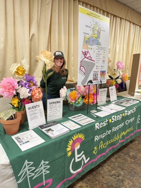 Julie, Garden Guru, at Topsfield's Grow Spring Expo, 2026
